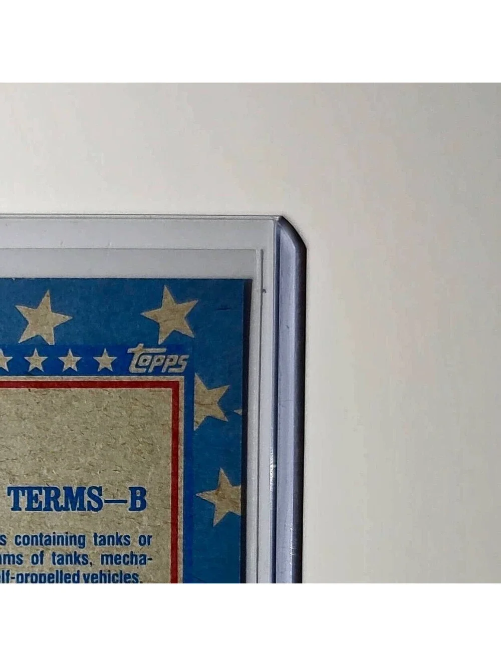 Military Terms – B 1991 Topps Desert Storm #144 Card